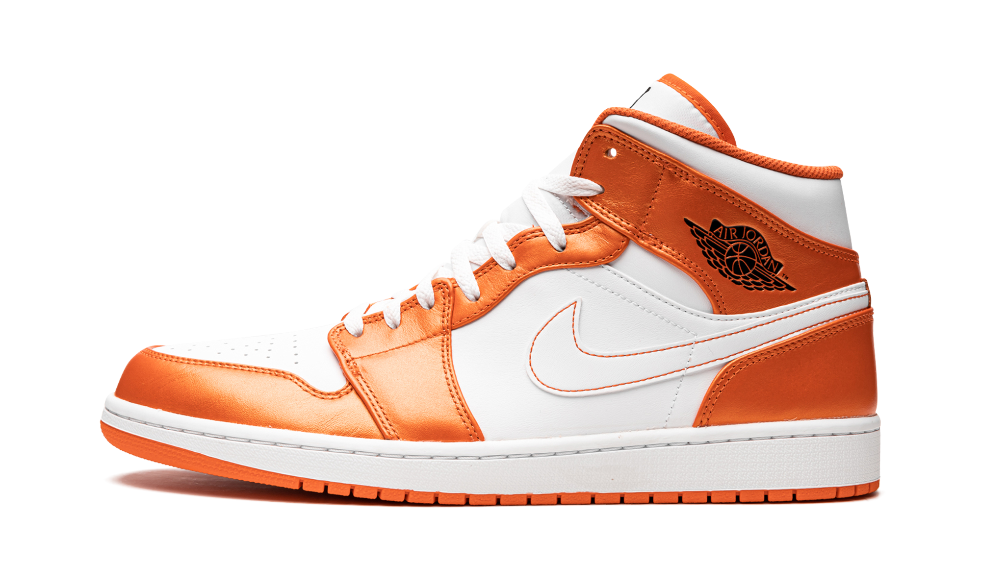 Air Jordan 1 Mid Metallic Orange 1