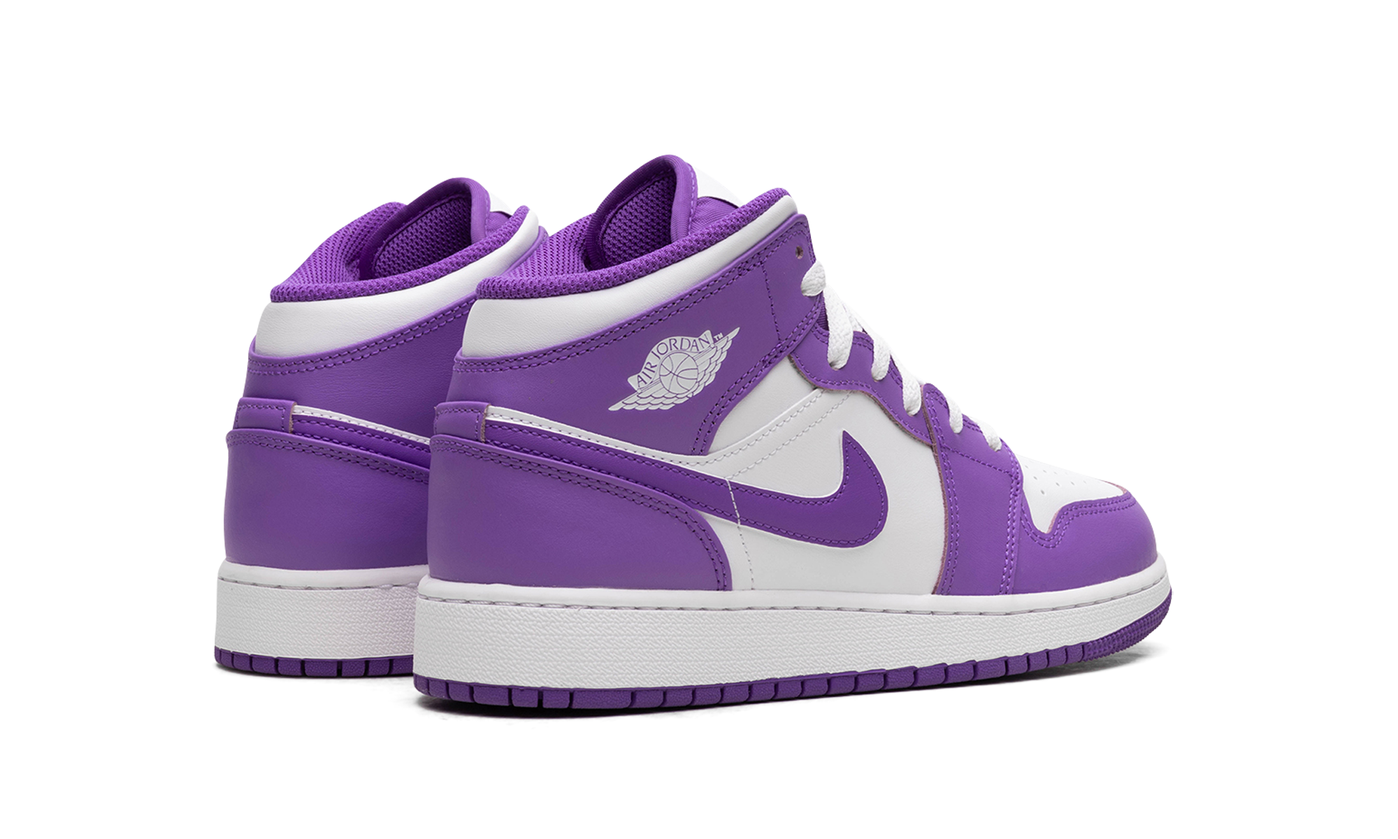 Air Jordan 1 Mid Purple Venom (GS) 4