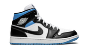 Air Jordan 1 Mid Royal Black and Blue (W) 7