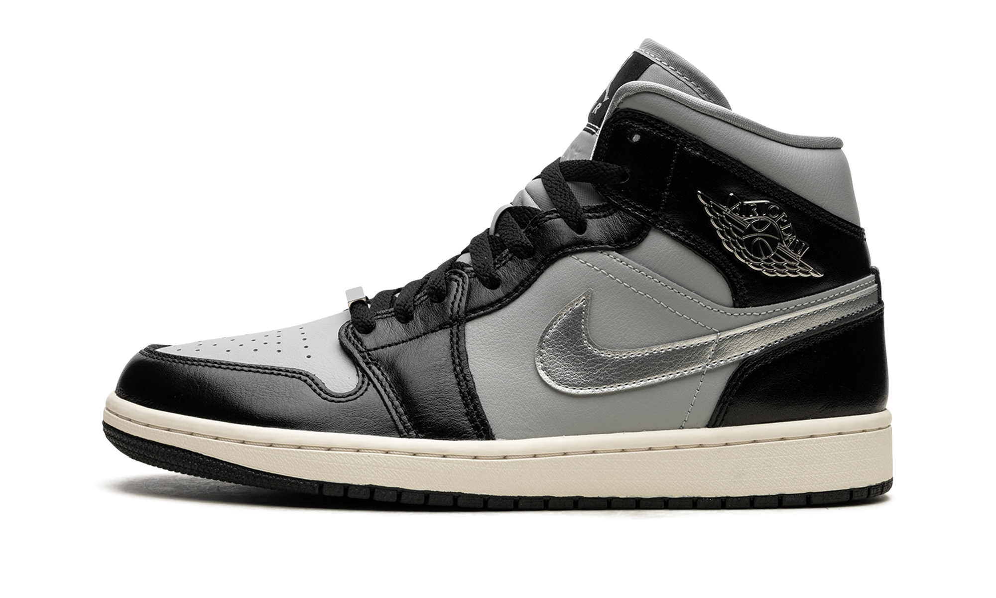Air Jordan 1 Mid SE Black Chrome (W) 1