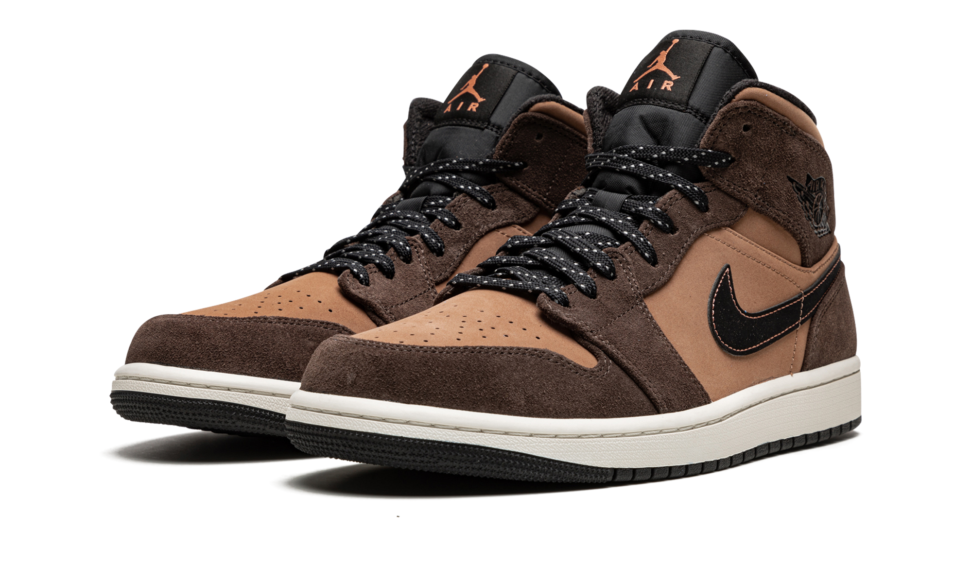 Air Jordan 1 Mid SE Dark Chocolate 3