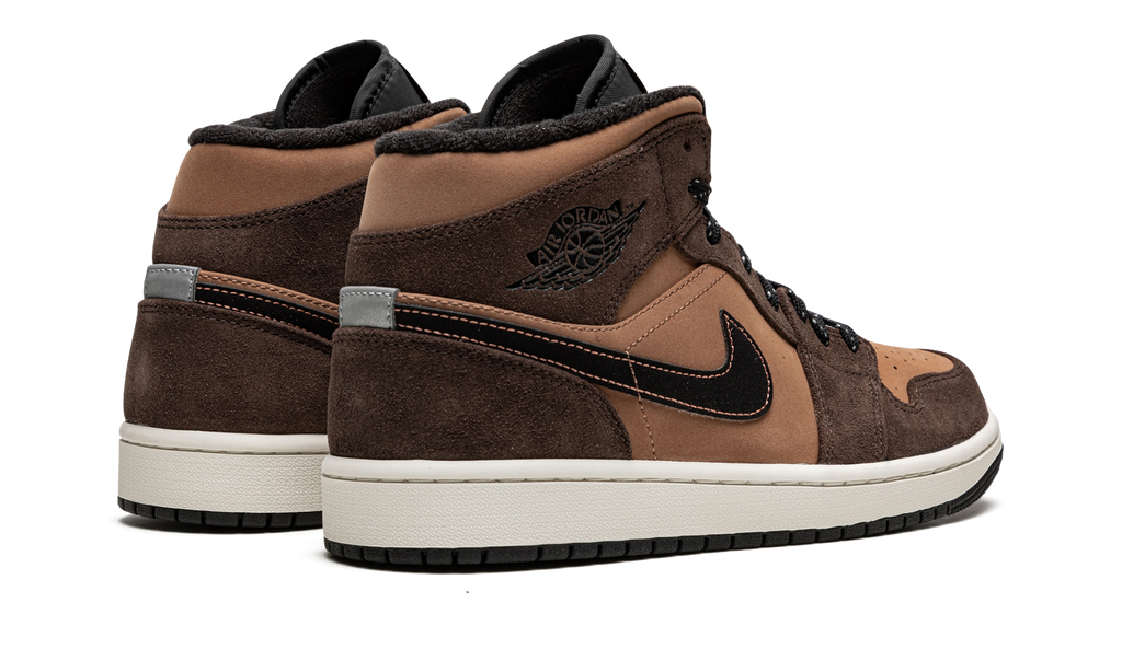 Air Jordan 1 Mid SE Dark Chocolate 4