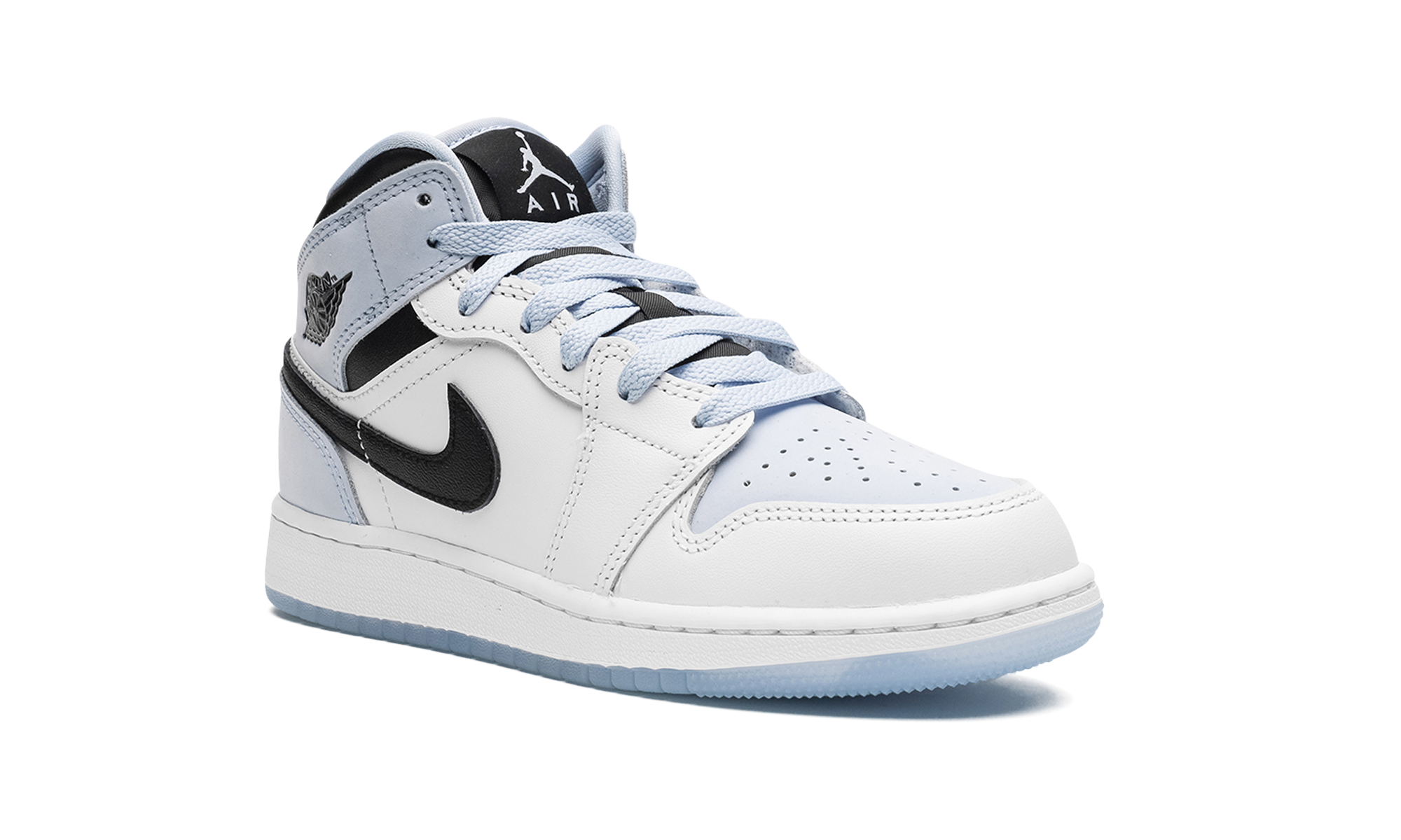 Air Jordan 1 Mid SE Ice Blue (GS) 2