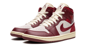 Air Jordan 1 Mid SE Tiki Leaf Team Red (W) 3