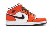 Air Jordan 1 Mid SE Turf Orange (GS) 7