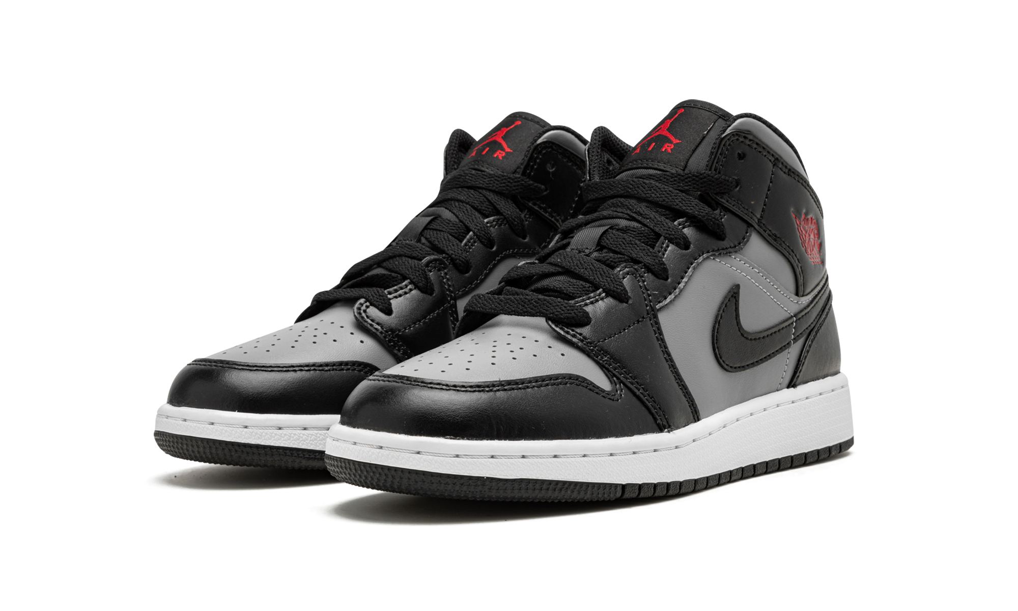 Air Jordan 1 Mid Shadow Red (GS) 3