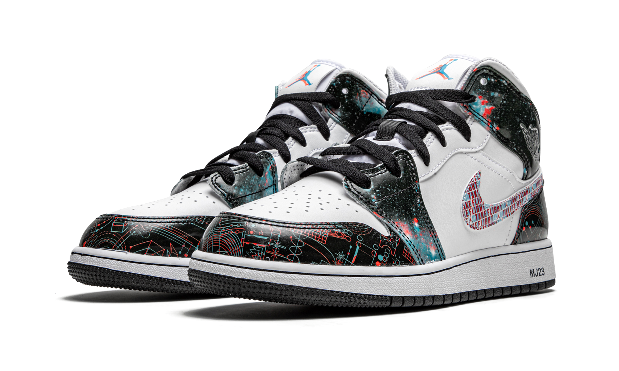Air Jordan 1 Mid Take Flight (GS) 3