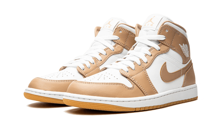 Air Jordan 1 Mid Tan Gum