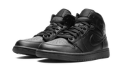 Air Jordan 1 Mid Triple Black (2022) 3