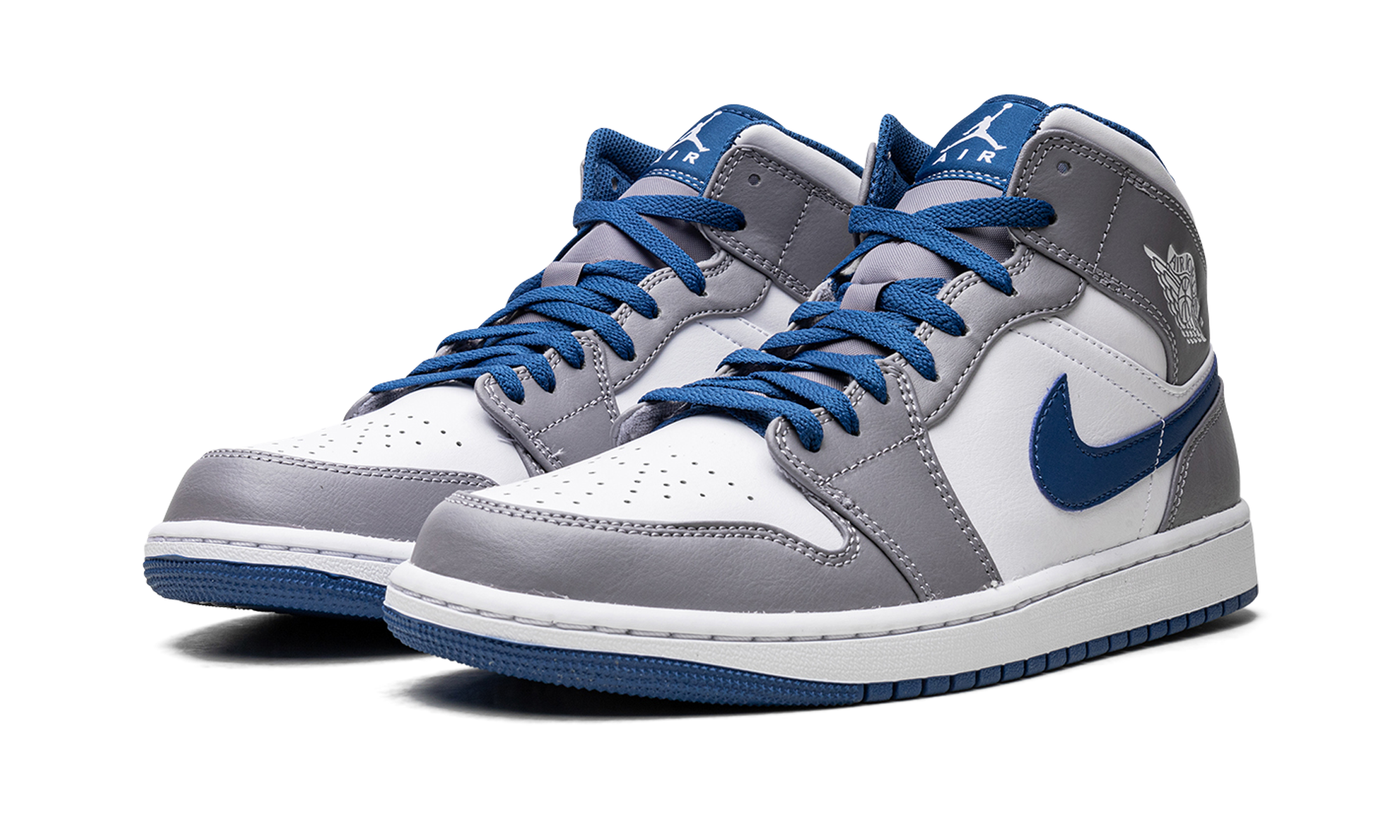Air Jordan 1 Mid True Blue 3