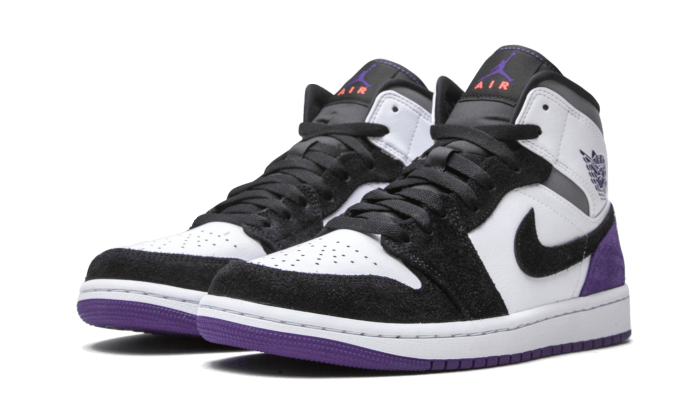 Air Jordan 1 Mid Varsity Purple
