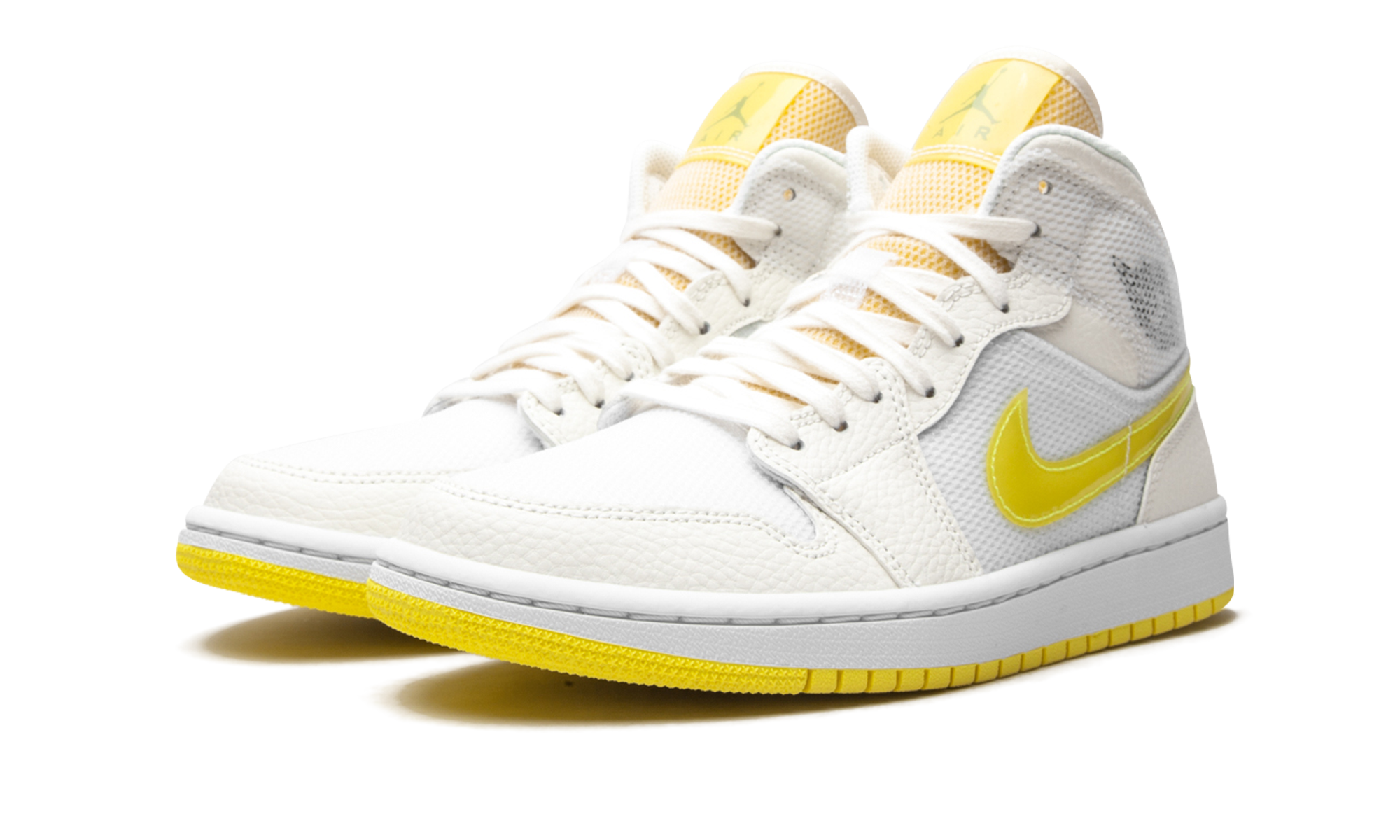 Air Jordan 1 Mid Voltage Yellow 2