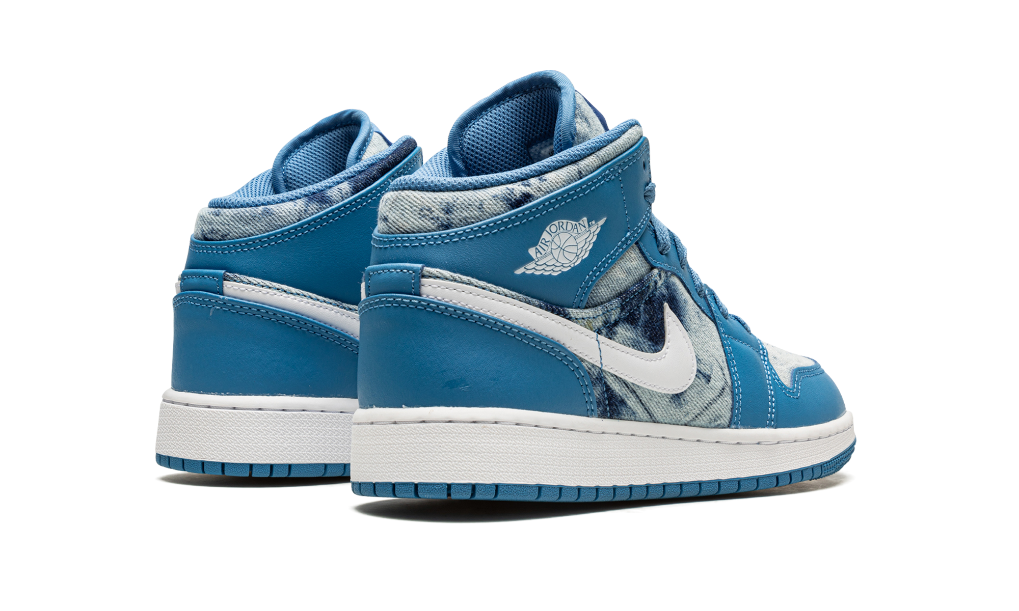 Air Jordan 1 Mid Washed Denim (GS) 4