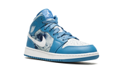 Air Jordan 1 Mid Washed Denim (GS) 8
