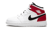 Air Jordan 1 Mid White Black Gym Red (GS) 1