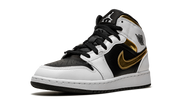Air Jordan 1 Mid White Gold Black (GS) 5