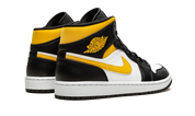 Air Jordan 1 Mid White Pollen Black 4