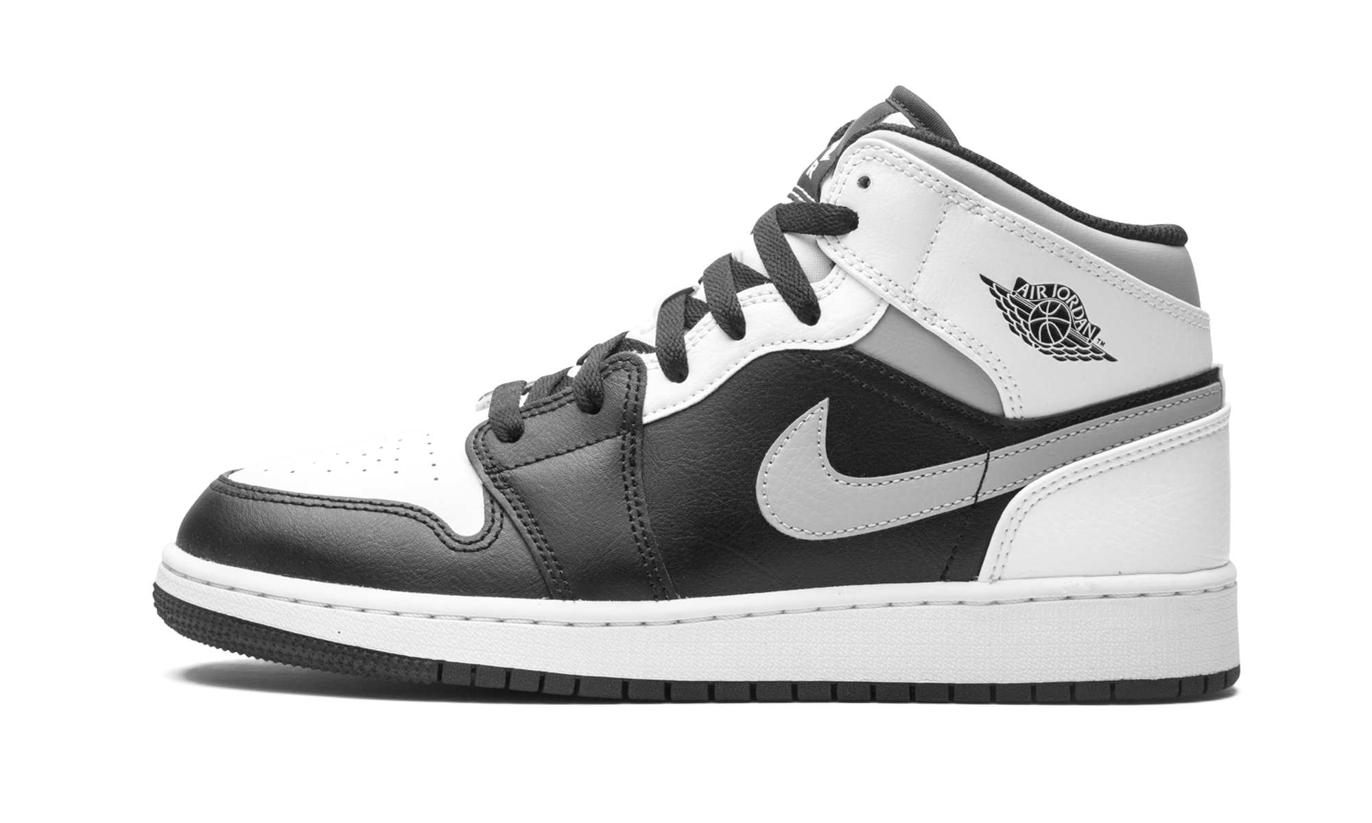Air Jordan 1 Mid White Shadow (GS) 1