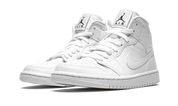 Air Jordan 1 Mid White Snakeskin (W) 3
