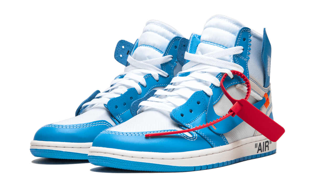 Air Jordan 1 Retro High Off-White University Blue ''UNC'' 3
