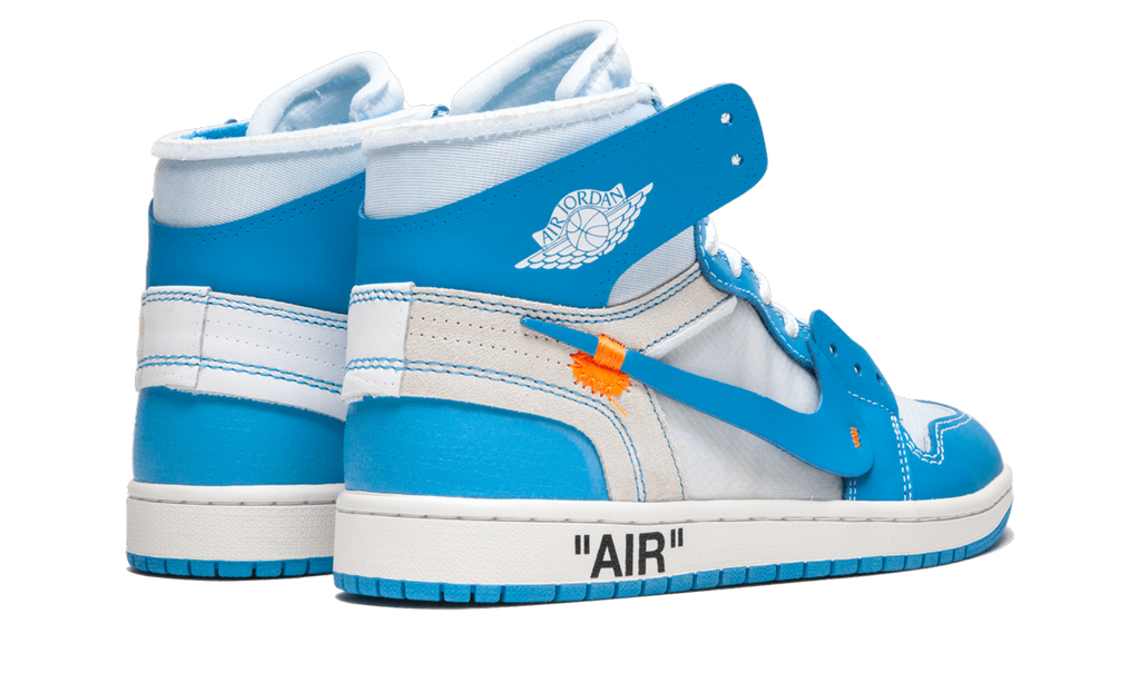 Air Jordan 1 Retro High Off-White University Blue ''UNC'' 4
