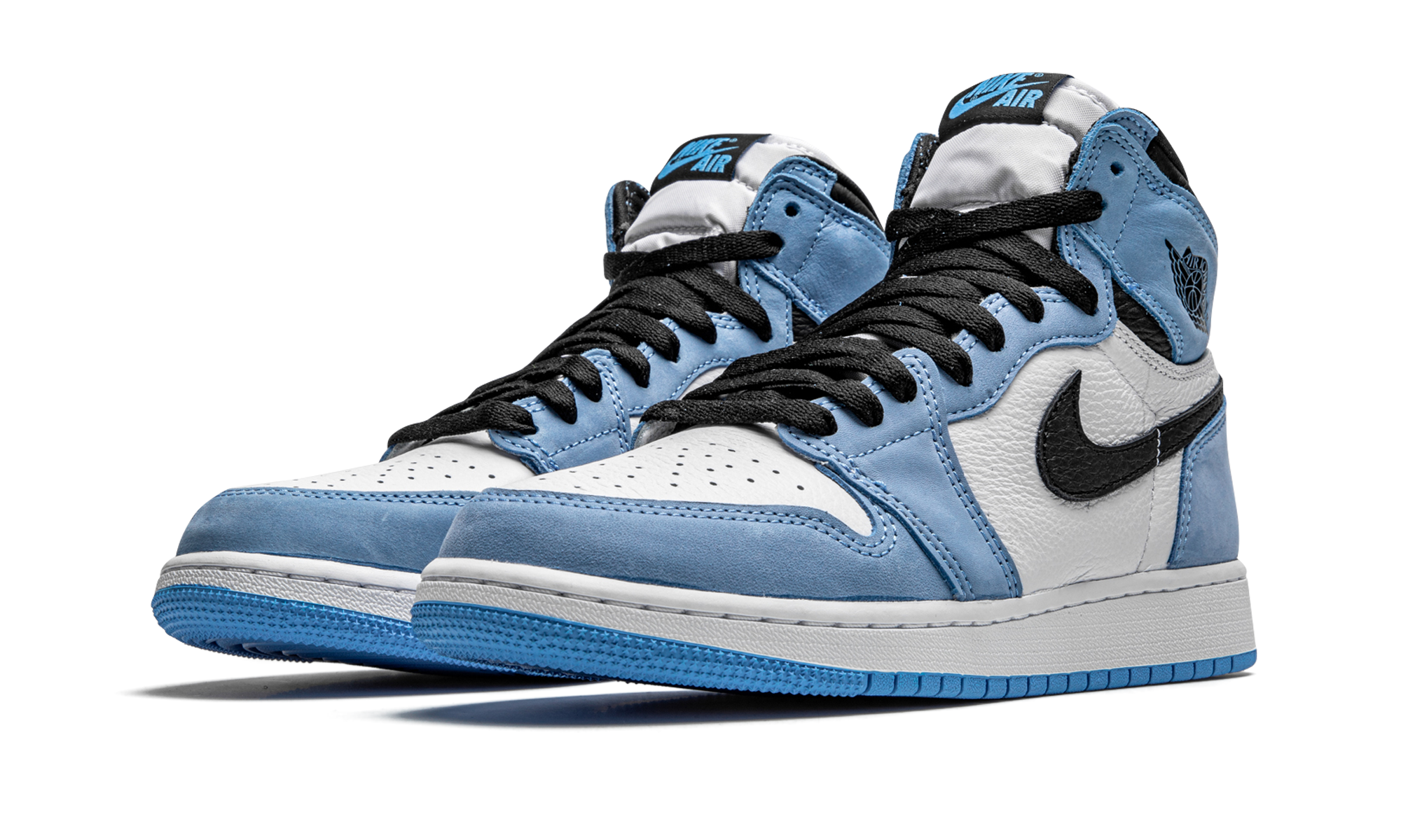 Air Jordan 1 Retro High White University Blue Black (GS) 3