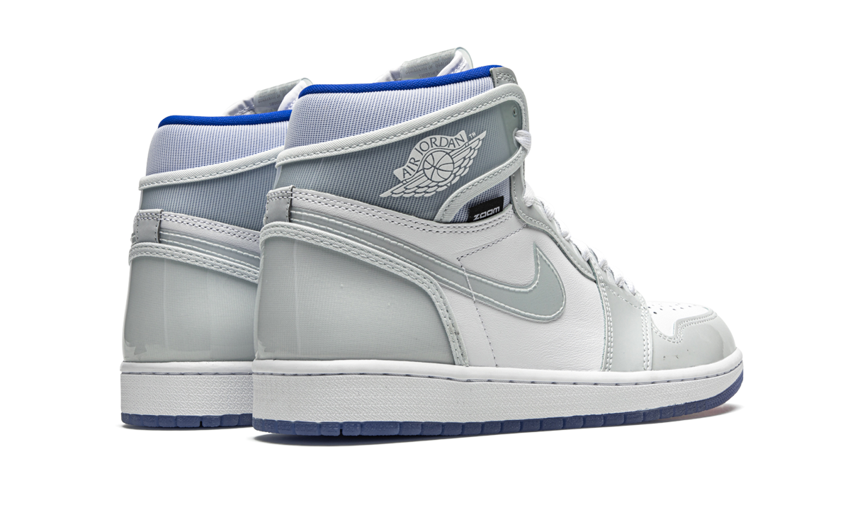 Air Jordan 1 Retro High Zoom White Racer Blue 4