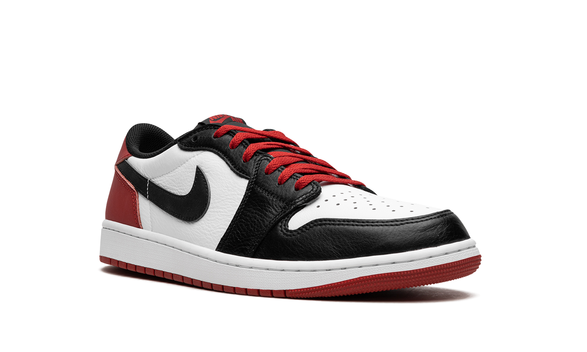 Air Jordan 1 Retro Low OG Black Toe 10