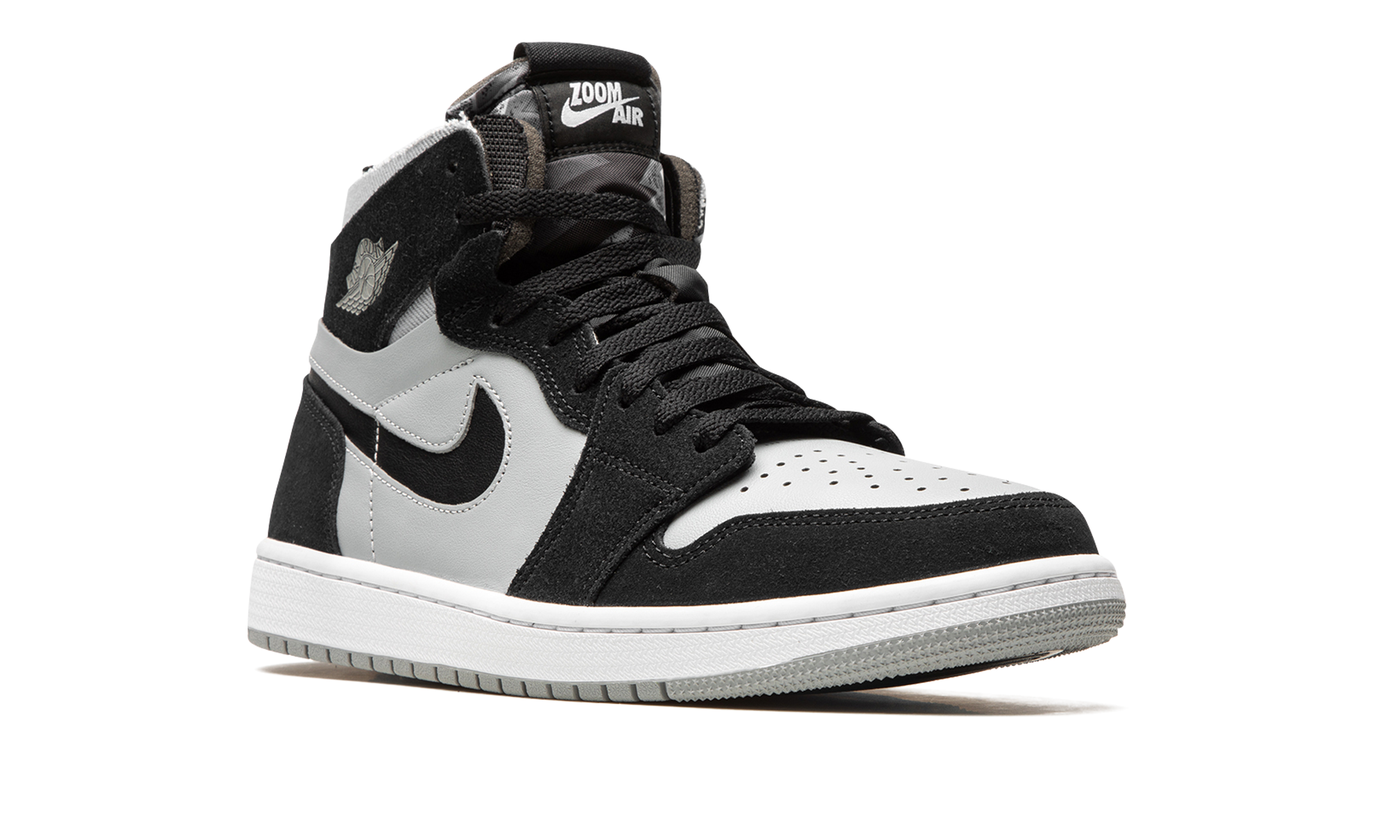 Air Jordan 1 Zoom Cmft Black Light Smoke Gray 2