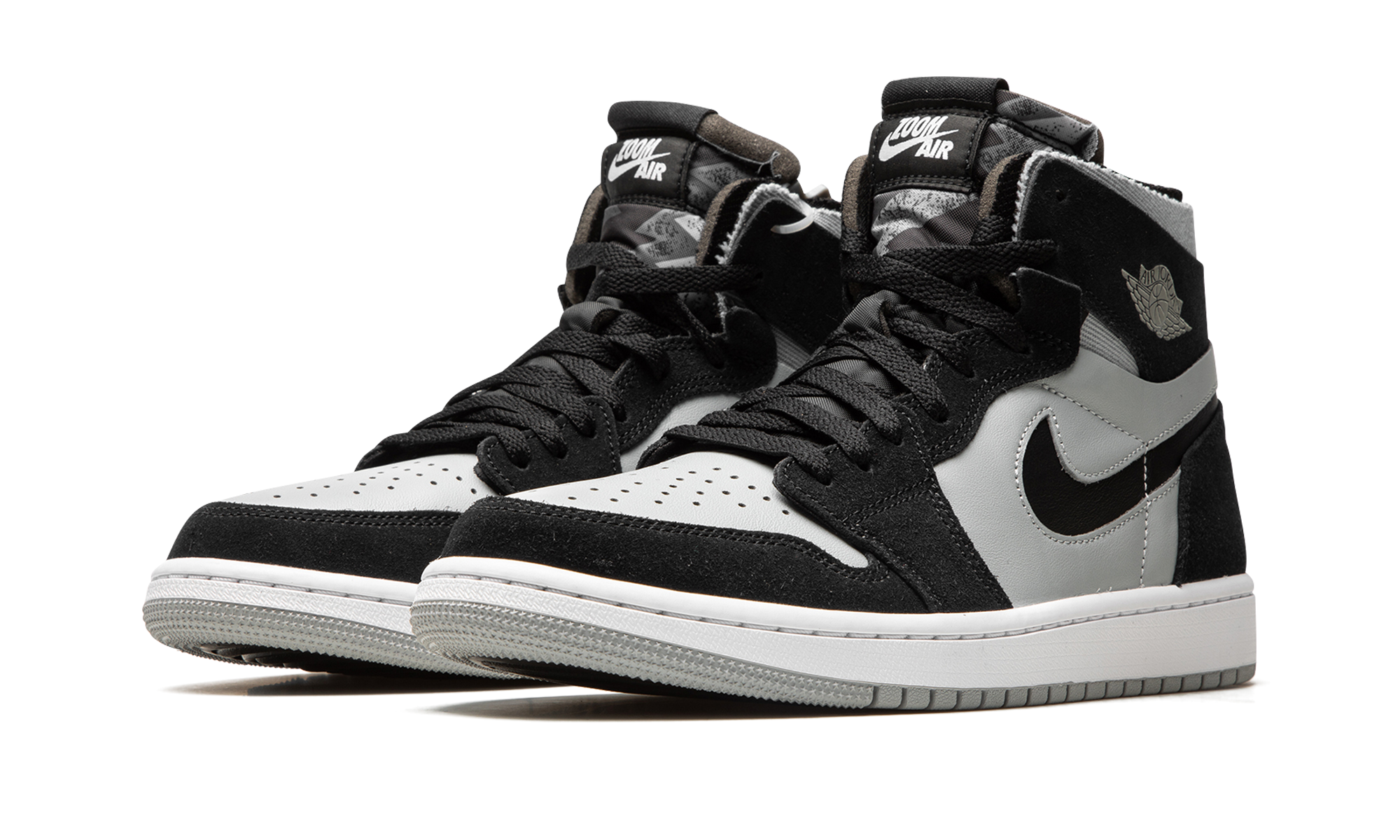 Air Jordan 1 Zoom Cmft Black Light Smoke Gray 3