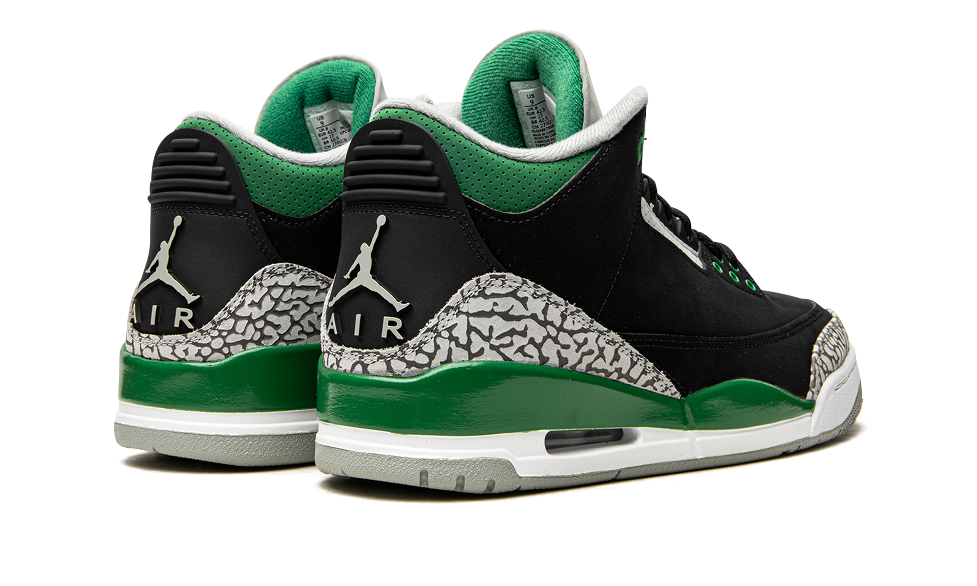 Air Jordan 3 Pine Green 4