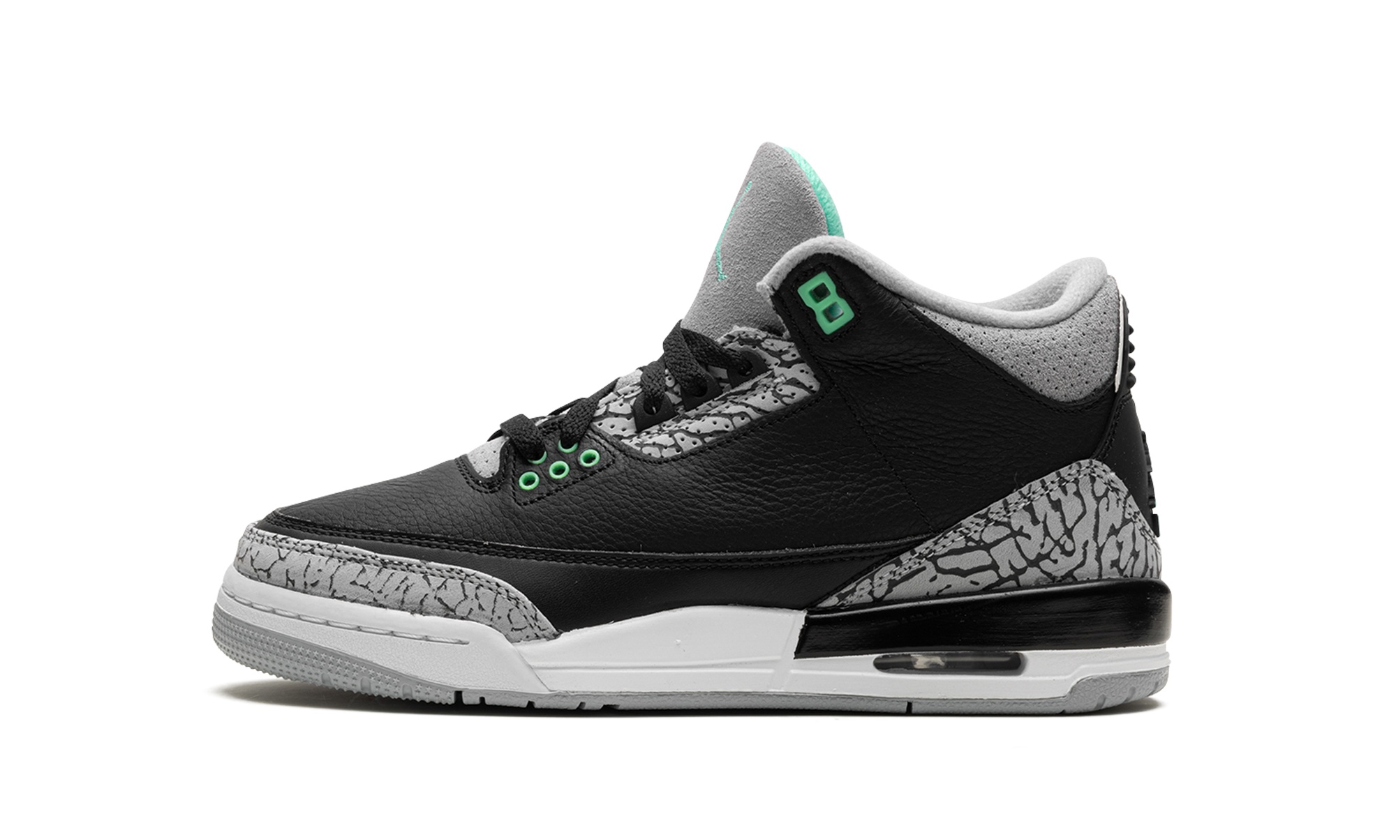 Air Jordan 3 Retro Green Glow 1