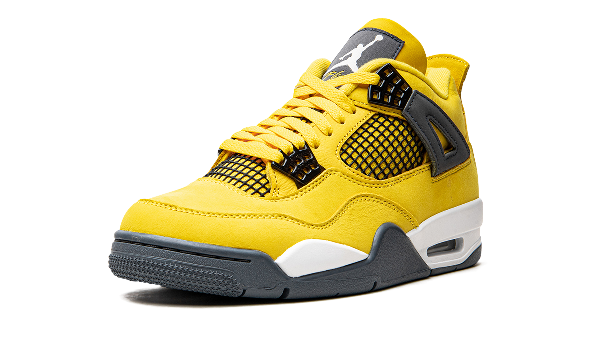 Air Jordan 4 Retro Round Yellow (Lightning) 4