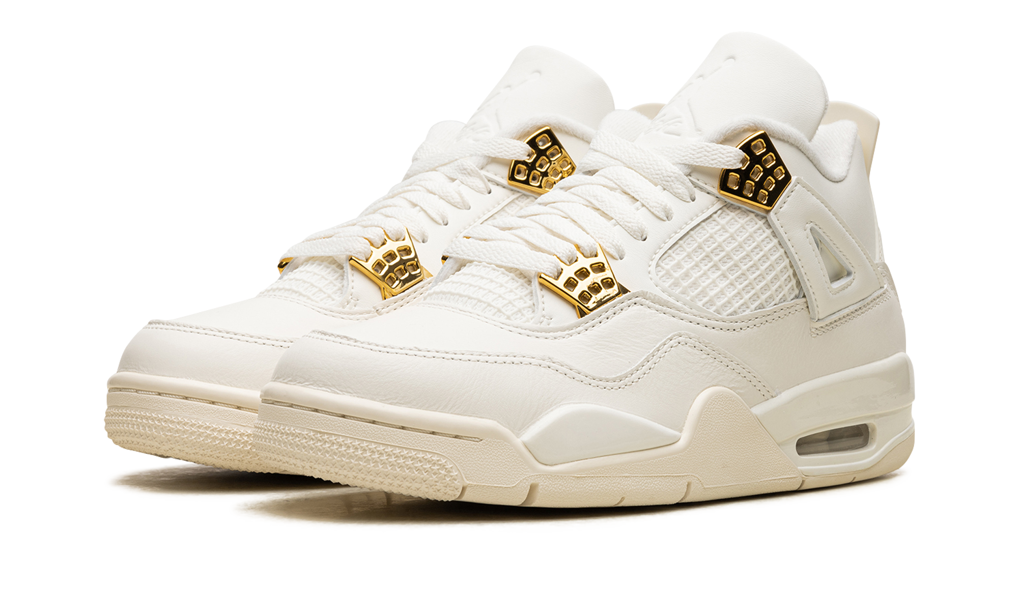 Air Jordan 4 Sail Metallic Gold 3