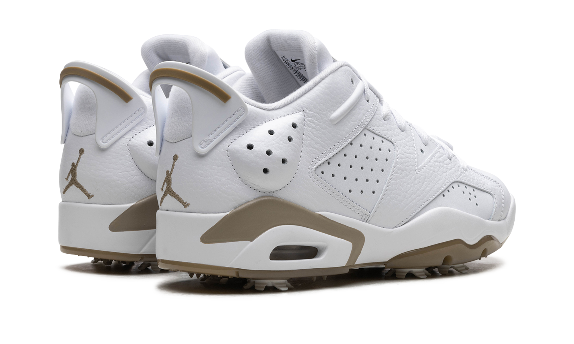 Air Jordan 6 Retro Low Golf White Khaki 4