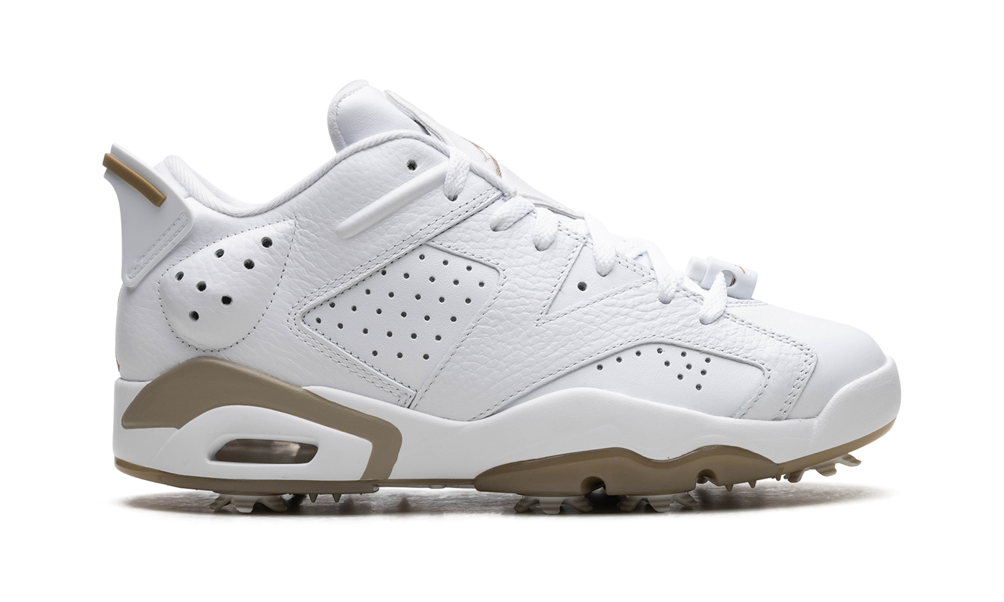 Air Jordan 6 Retro Low Golf White Khaki 7