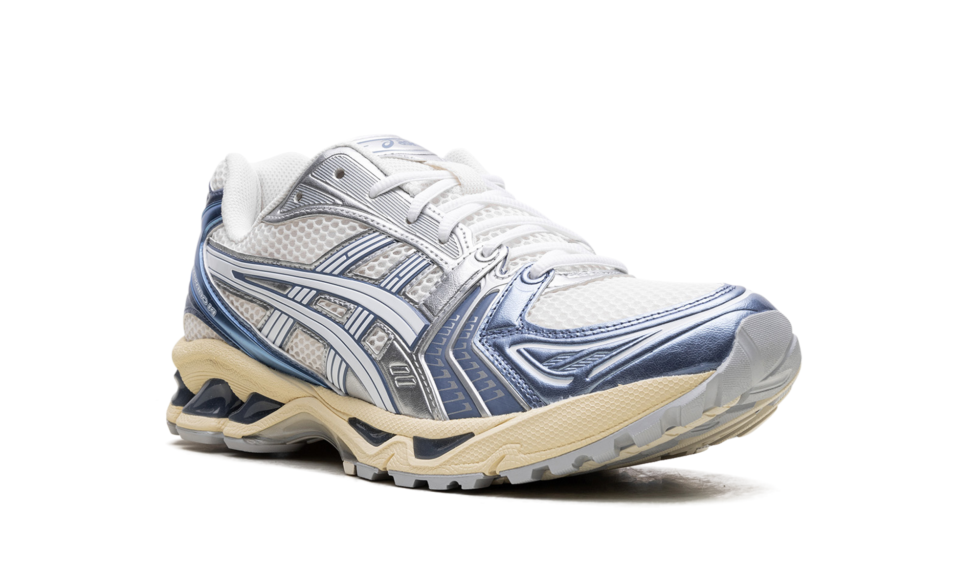 ASICS Gel-Kayano 14 Cream Metallic Blue 3