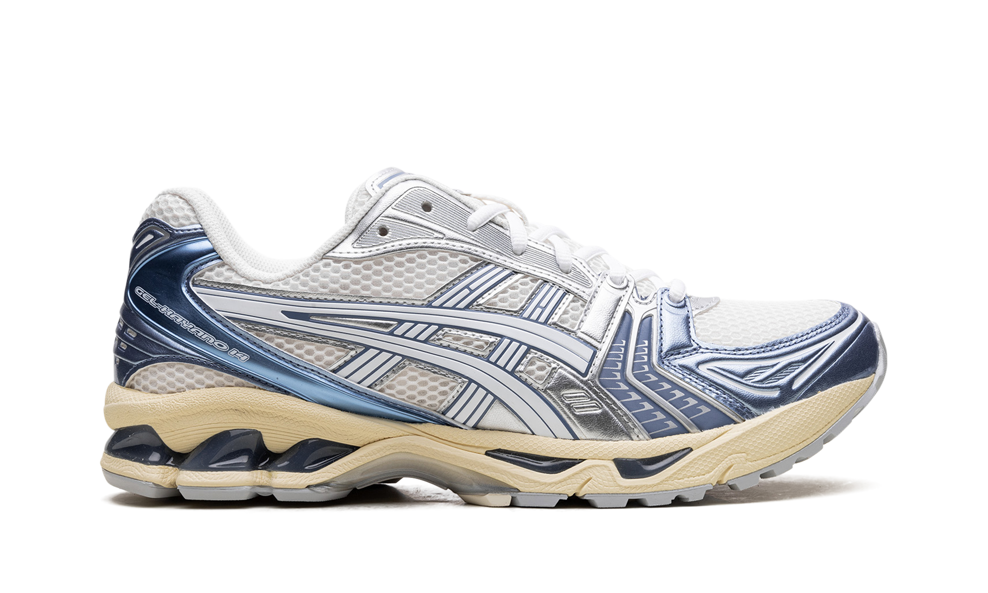 ASICS Gel-Kayano 14 Cream Metallic Blue 8