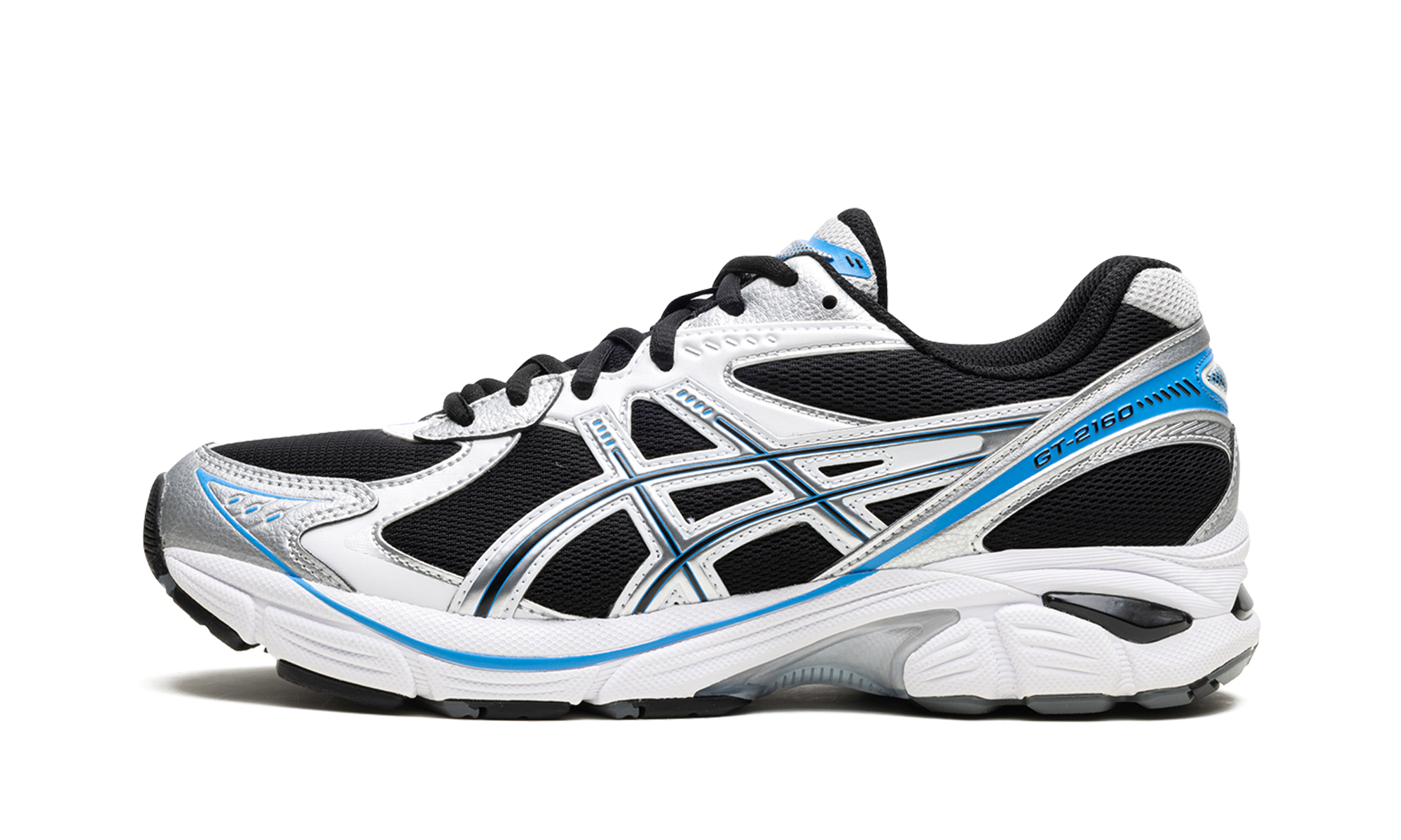 ASICS GT-2160 Black Pure Silver Bright Blue 1