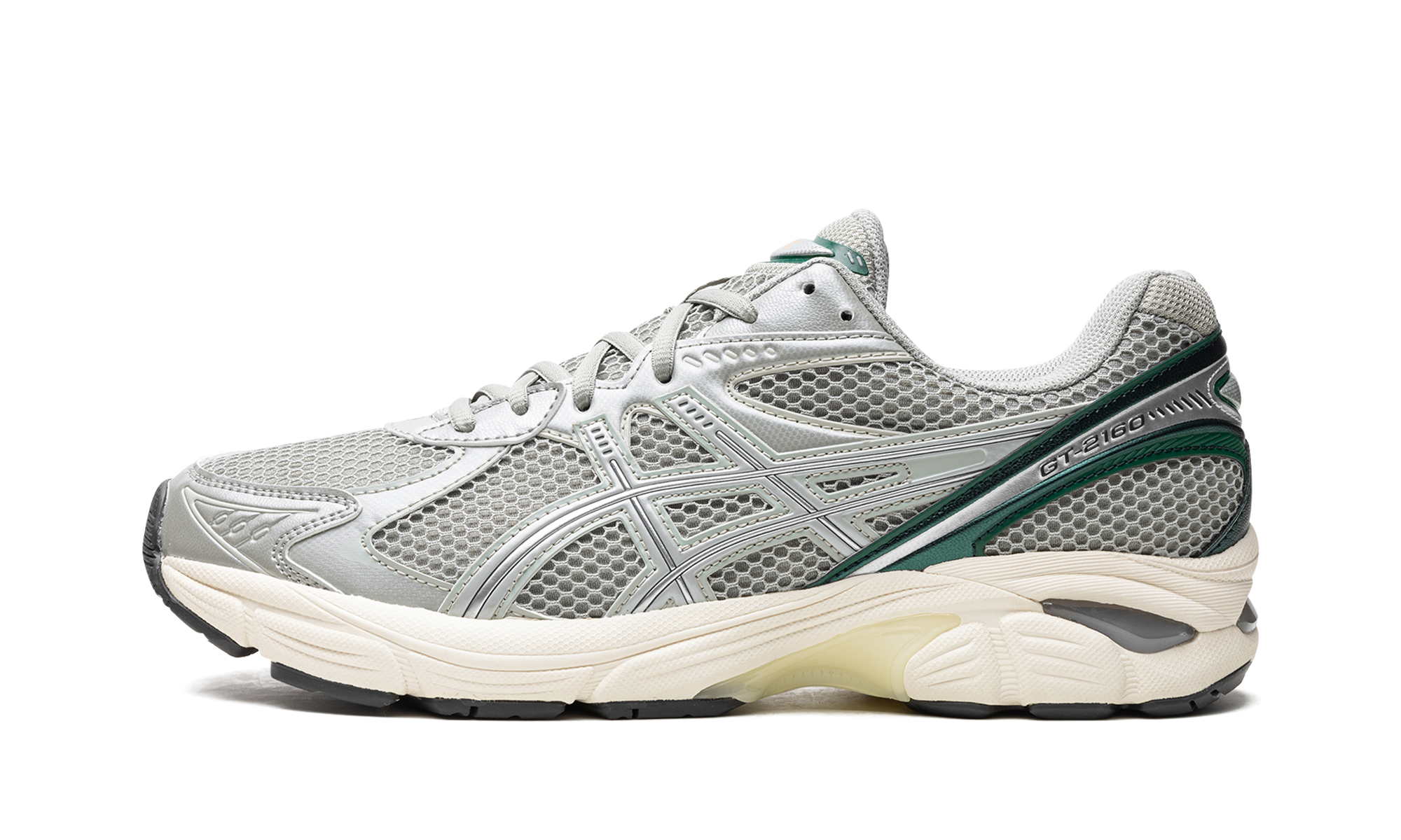 ASICS GT-2160 Seal Gray Jewel Green 1