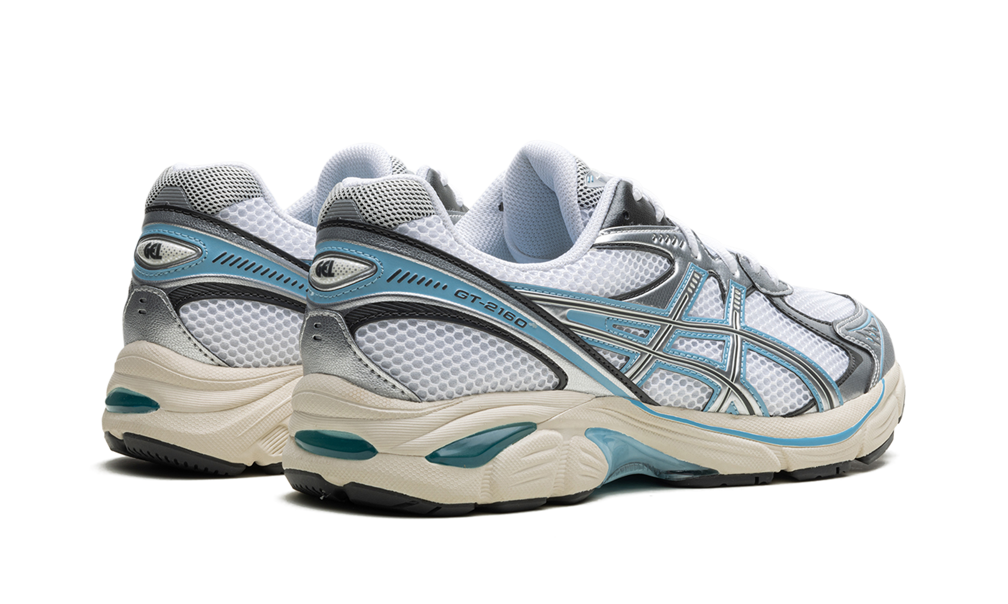 ASICS GT-2160 White Pure Silver Blue 4