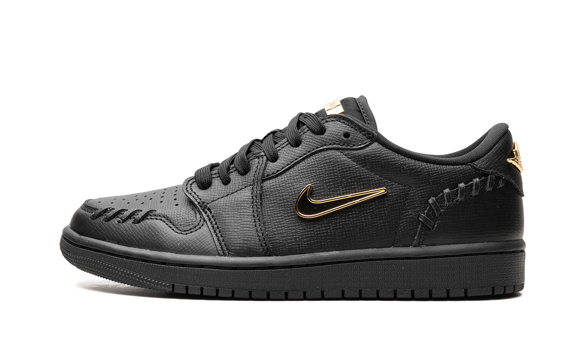 Jordan 1 Low Method of Make Black Metallic Gold (W) 1