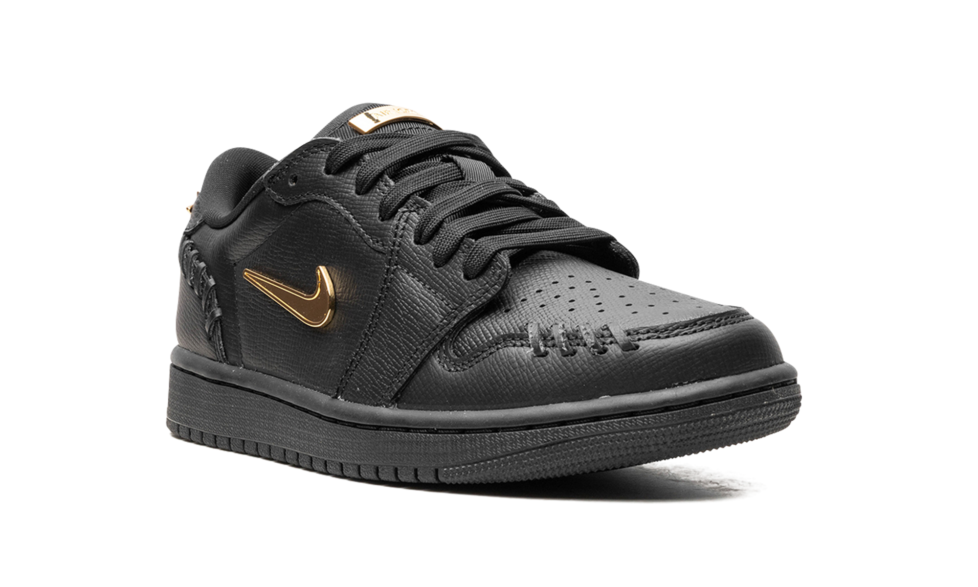Jordan 1 Low Method of Make Black Metallic Gold (W) 2
