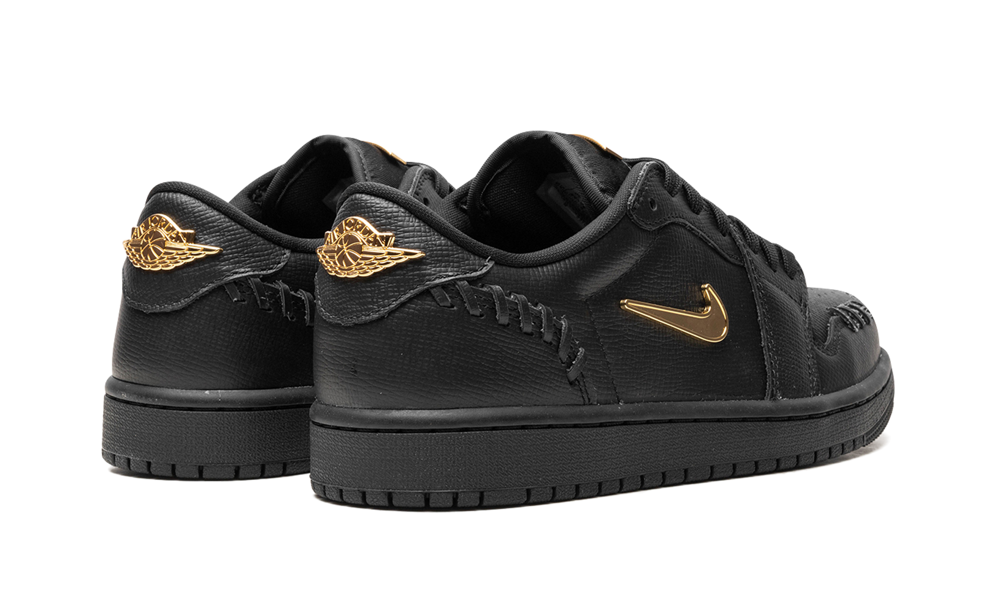 Jordan 1 Low Method of Make Black Metallic Gold (W) 4