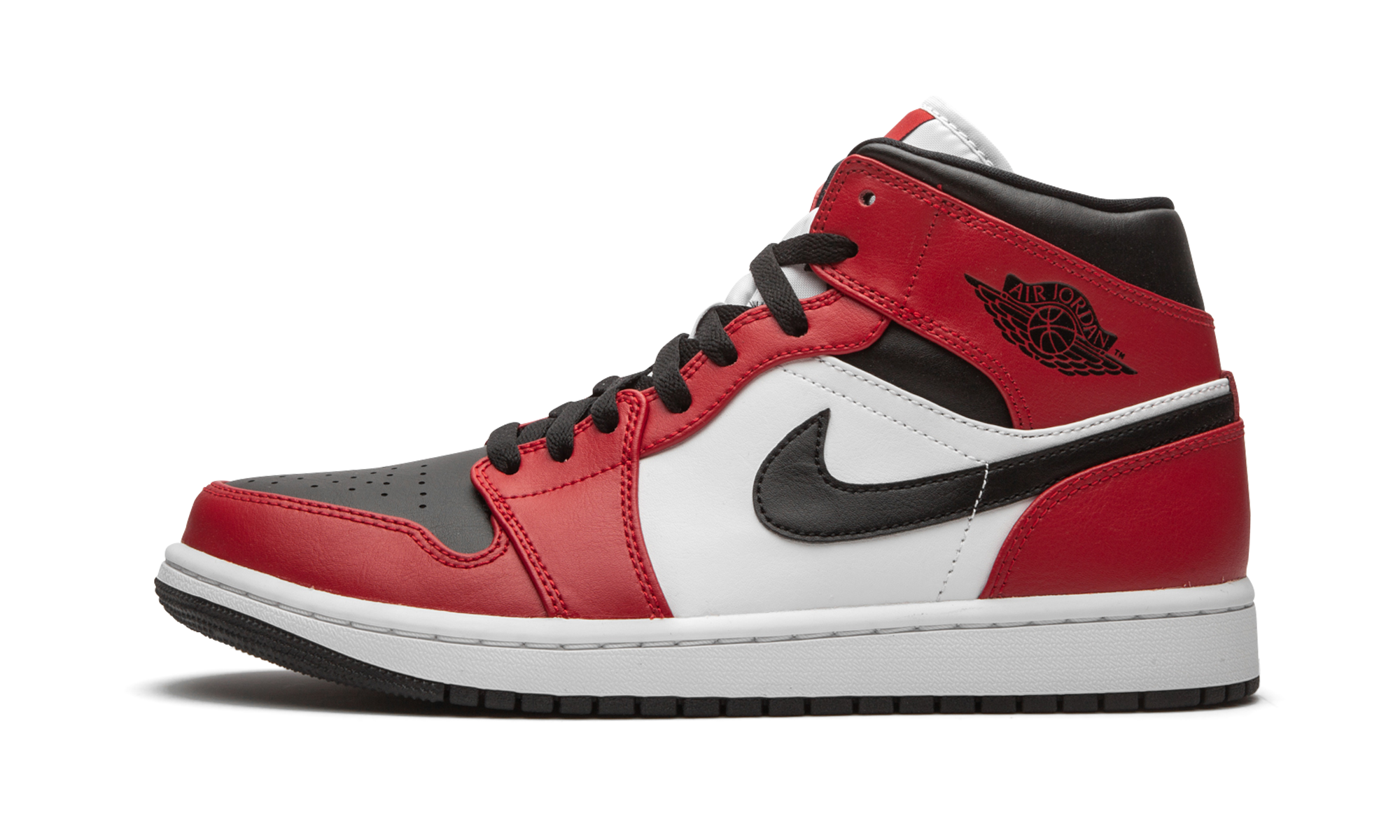 Jordan 1 Mid Chicago Toe 2