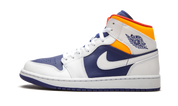 Jordan 1 Mid Royal Blue Laser Orange 2