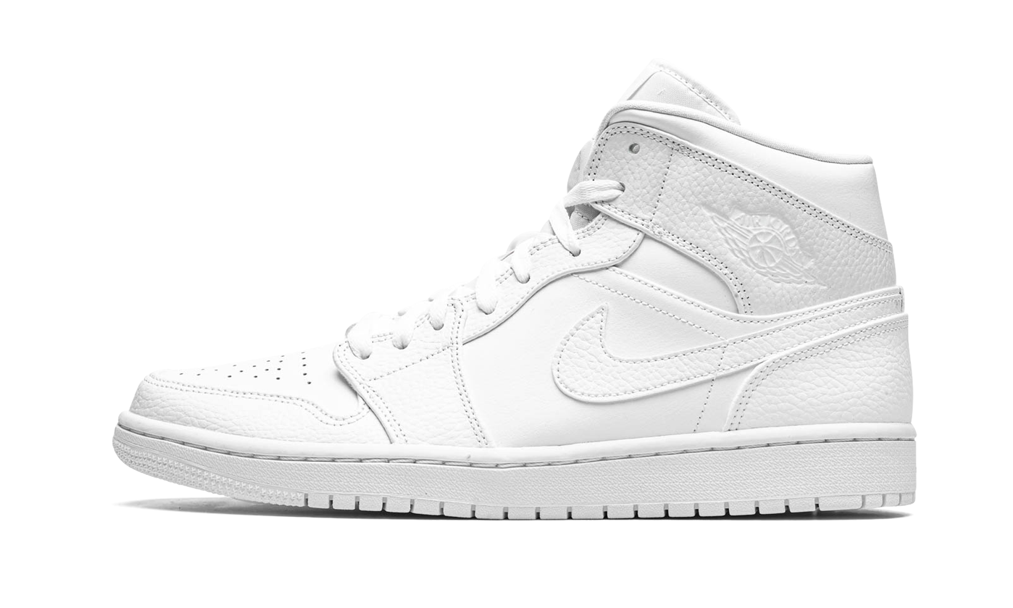 Jordan 1 Mid Triple White 2.0 (2020) 2