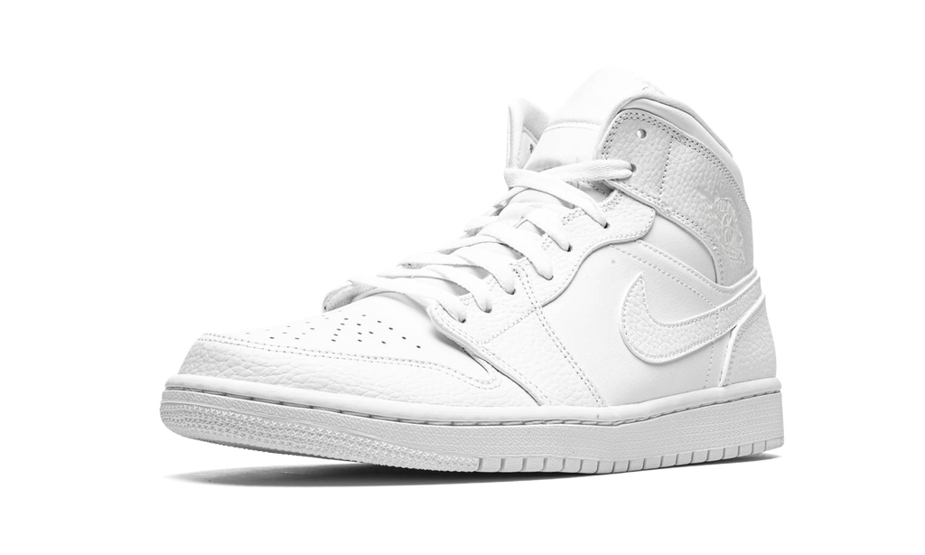 Jordan 1 Mid Triple White 2.0 (2020) 5