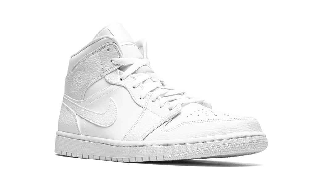 Jordan 1 Mid Triple White 2.0 (2020) 8