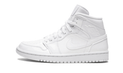 Jordan 1 Mid Triple White (W) 1